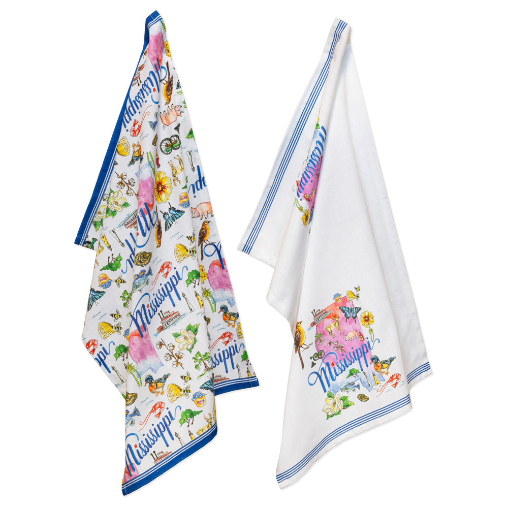 Mississippi Tea Towels (Set of 2)