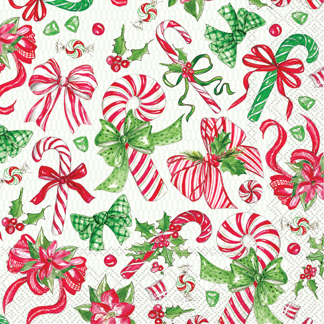 Candy Canes &amp; Cocktails Lunch Napkin