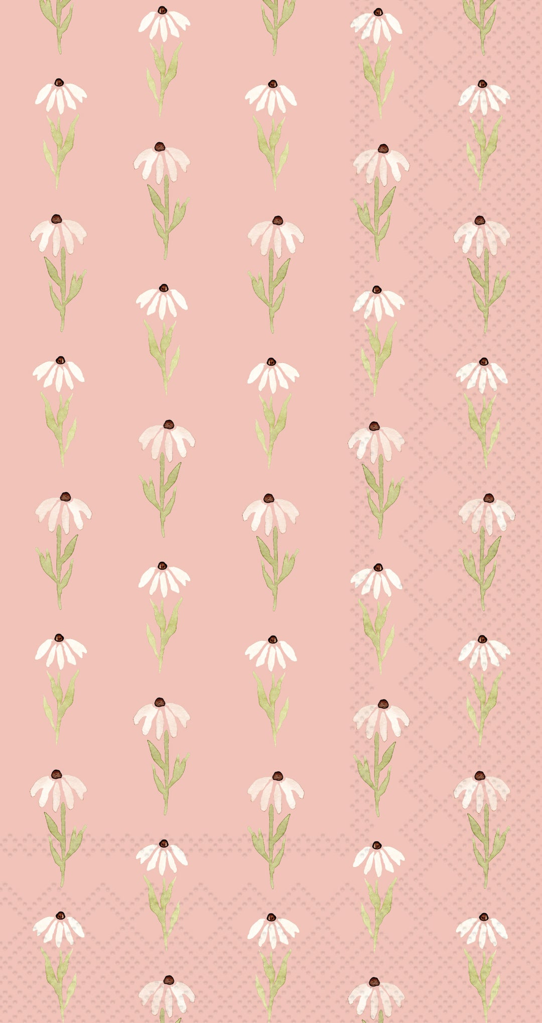 Toalla de invitados Pink Daisy