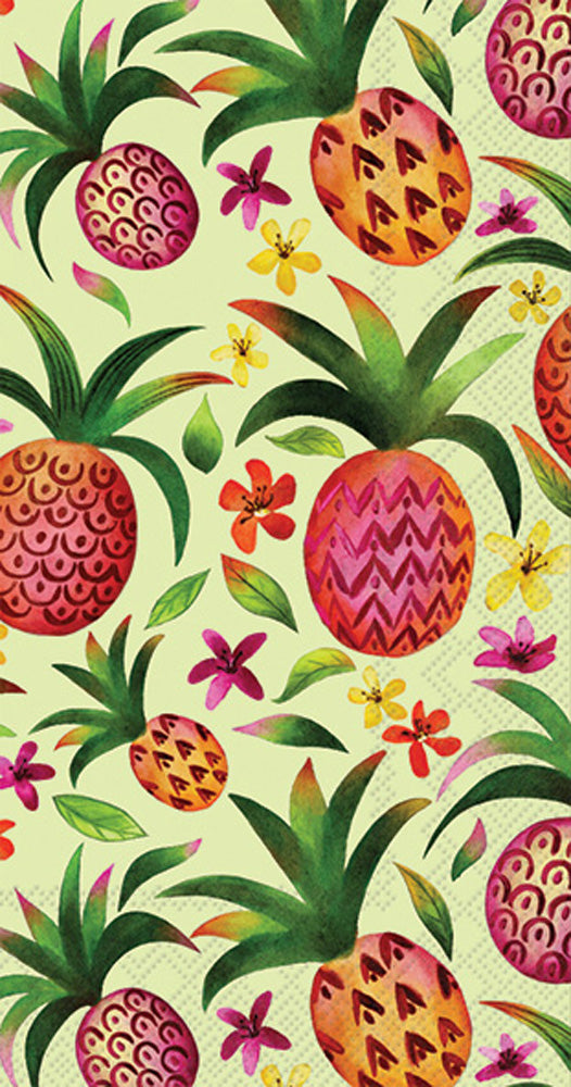 Toalla de invitados Pineapple Paradise