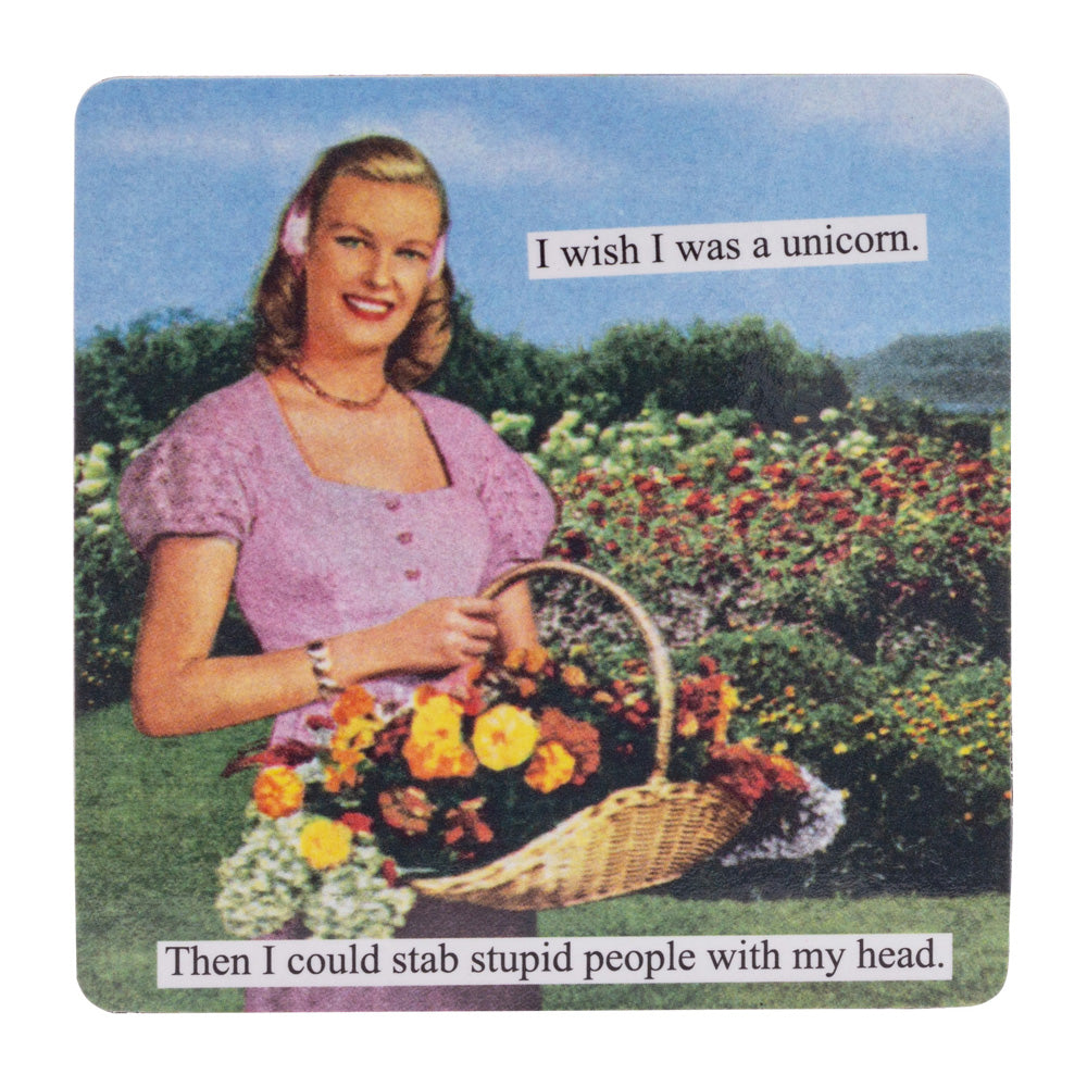 Unicornio magnético de Anne Taintor