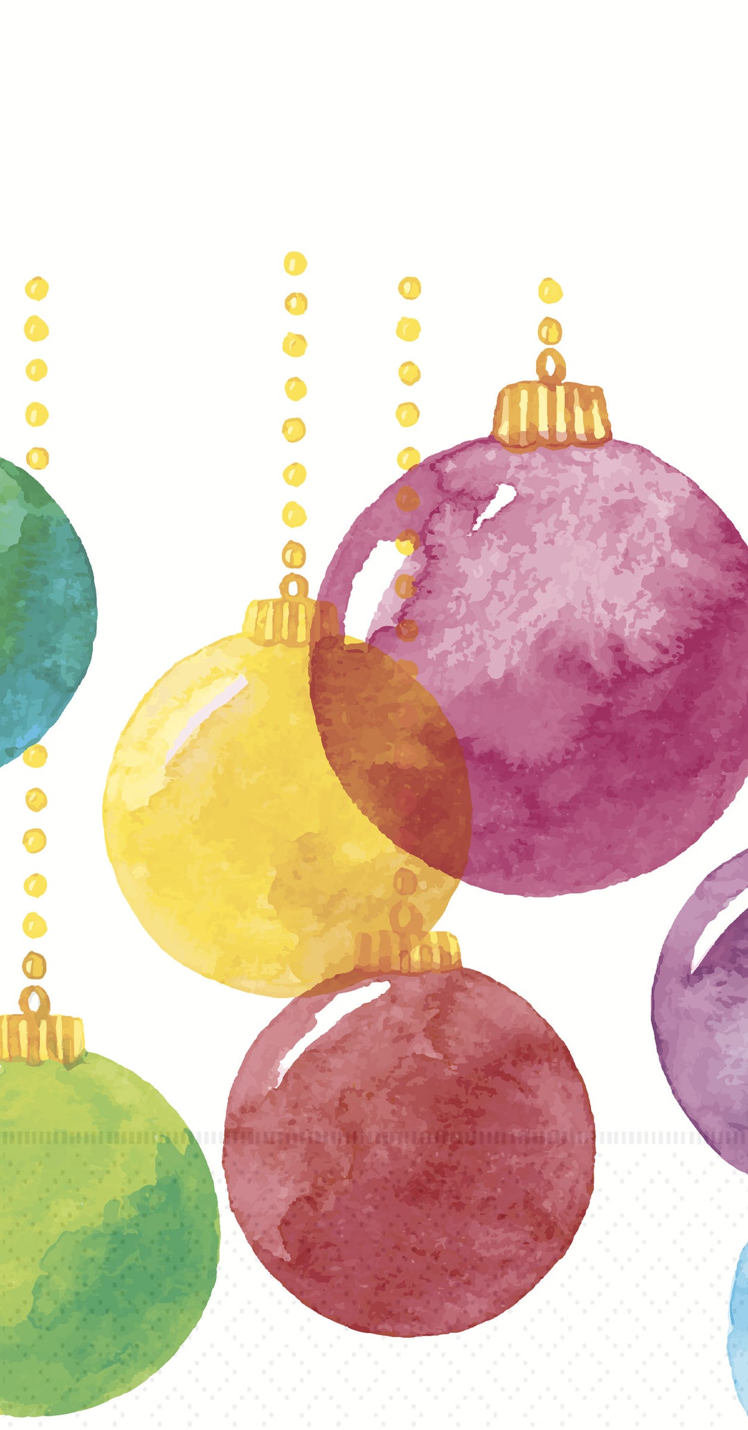 Balloon Ornaments Guest Towel