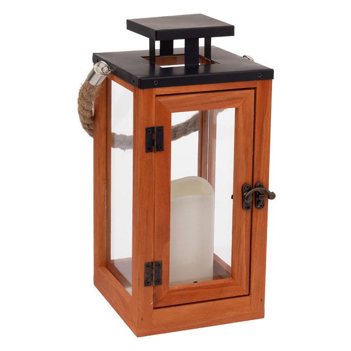Linterna de madera Admiral Brown