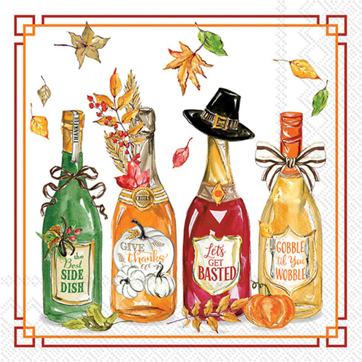 Servilleta de cóctel Fall Bottles