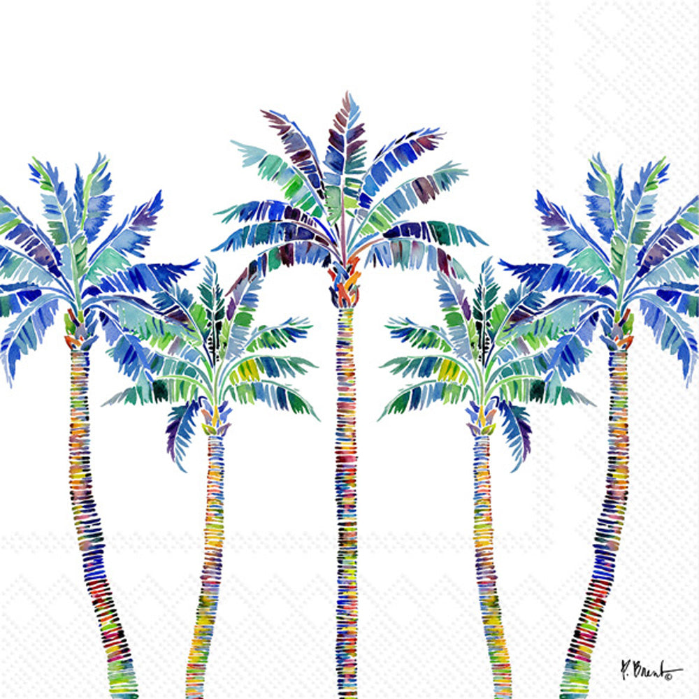 Servilleta de cóctel de palma de Tahití