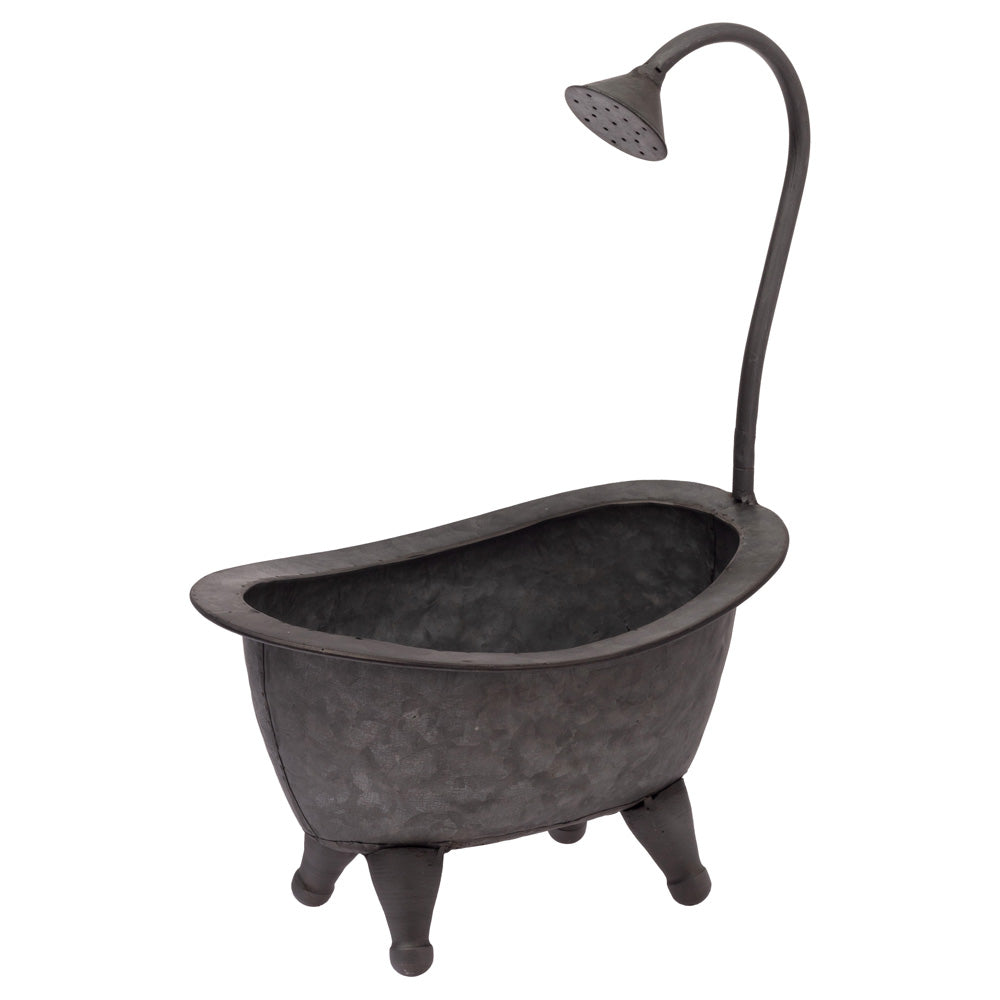 Bañera con patas galvanizadas