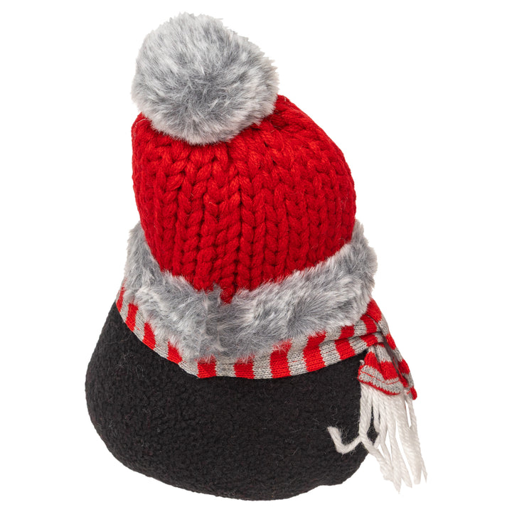 Gorro rojo de pingüino Kirby