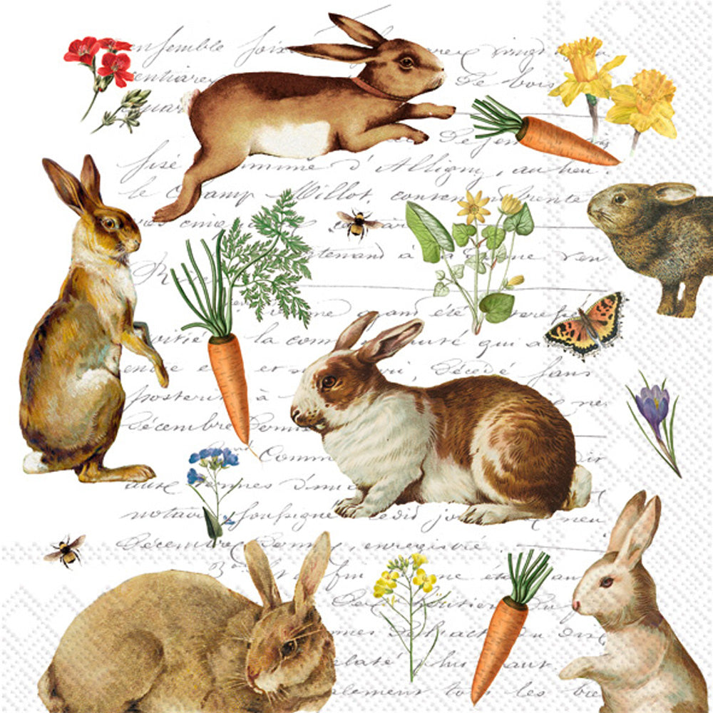 Servilleta de cóctel Hare Hunt