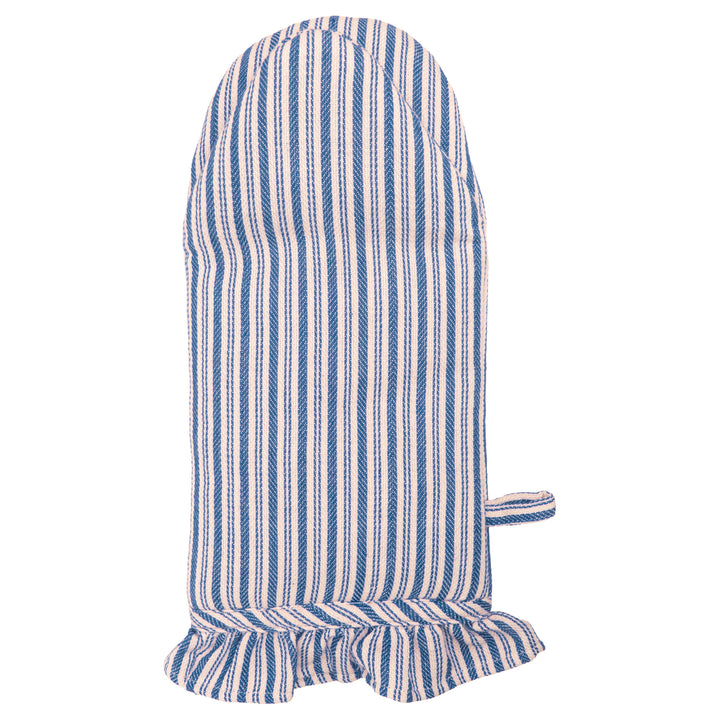 Blue Stripe Oven Mitt &amp; Tea Towel