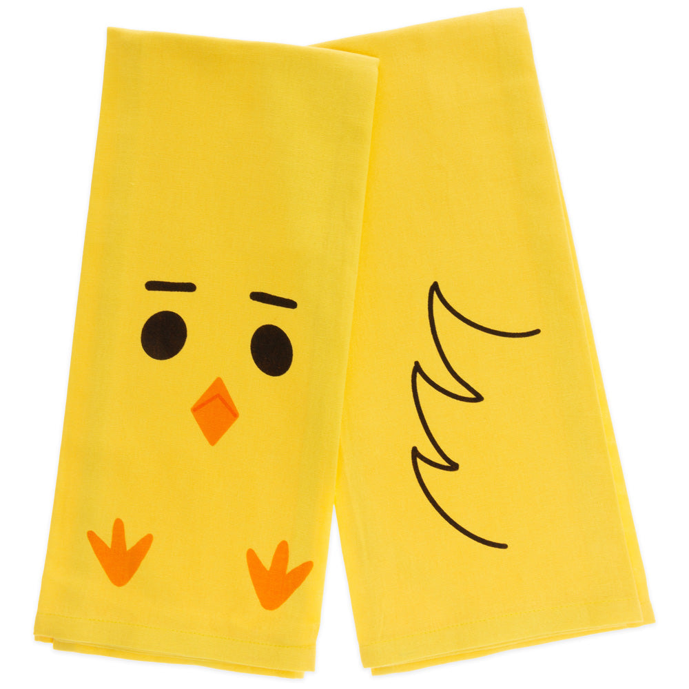 Paños de cocina Yellow Chick (juego de 2)