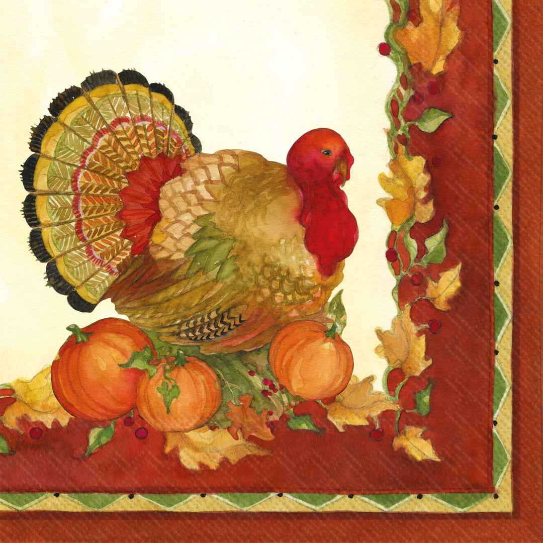 Autumn Thanks Lunch Napkin