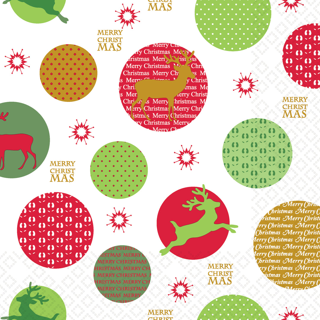 Deers In Dots Lunch Napkin