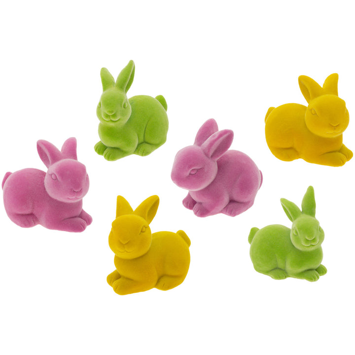 Conejitos de terciopelo pequeños (juego de 6) surtidos