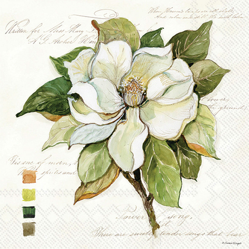 Servilleta para almuerzo Magnolia Bloom