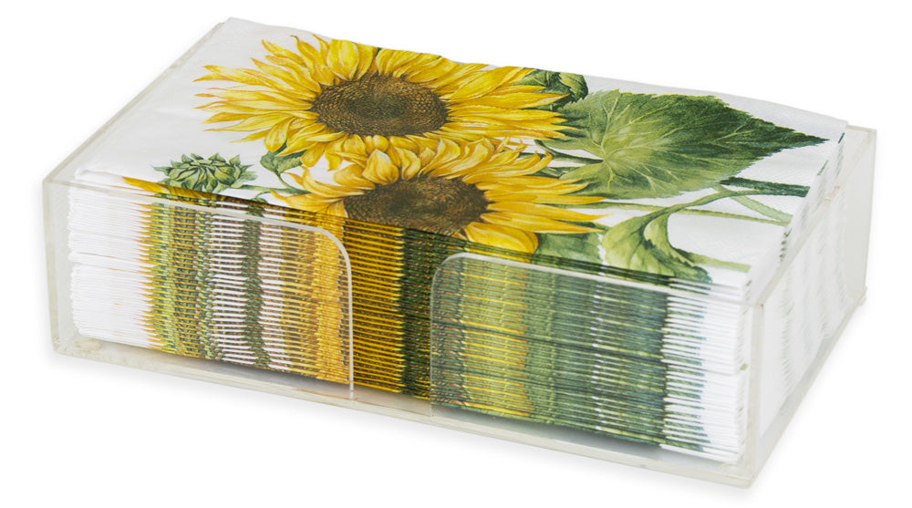 Cesta de acrílico para invitados