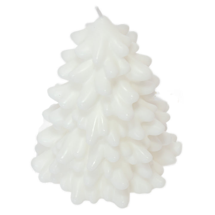 White Spruce Tree Candle Large