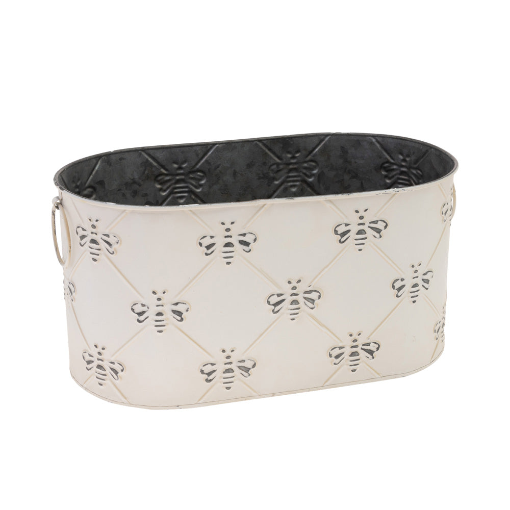 Cubos ovalados con diseño de abejas desgastadas (juego de 2)