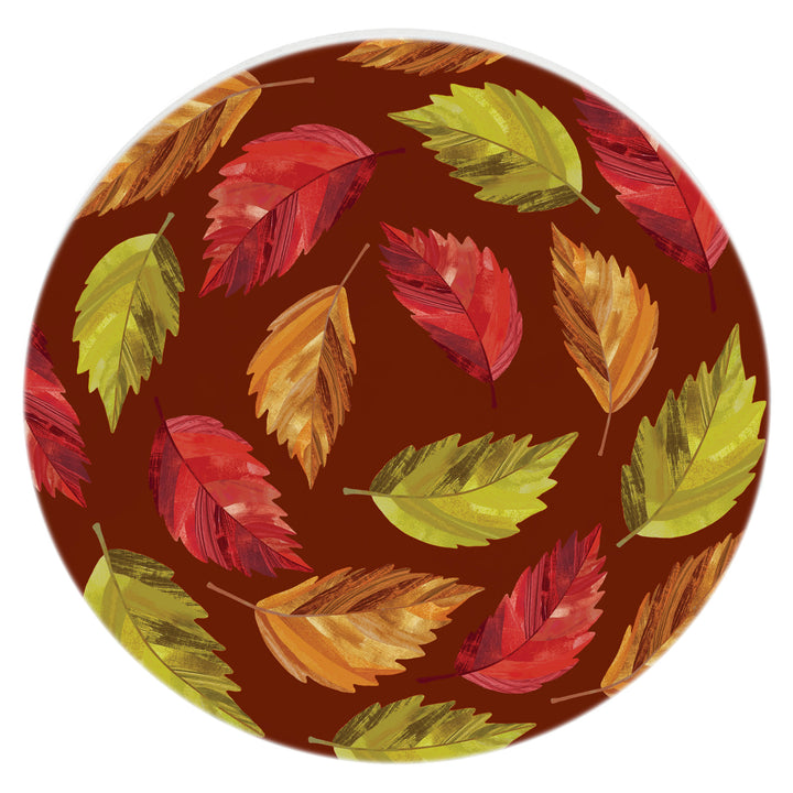 Falling Leaves Wreath Cocktail Napkin