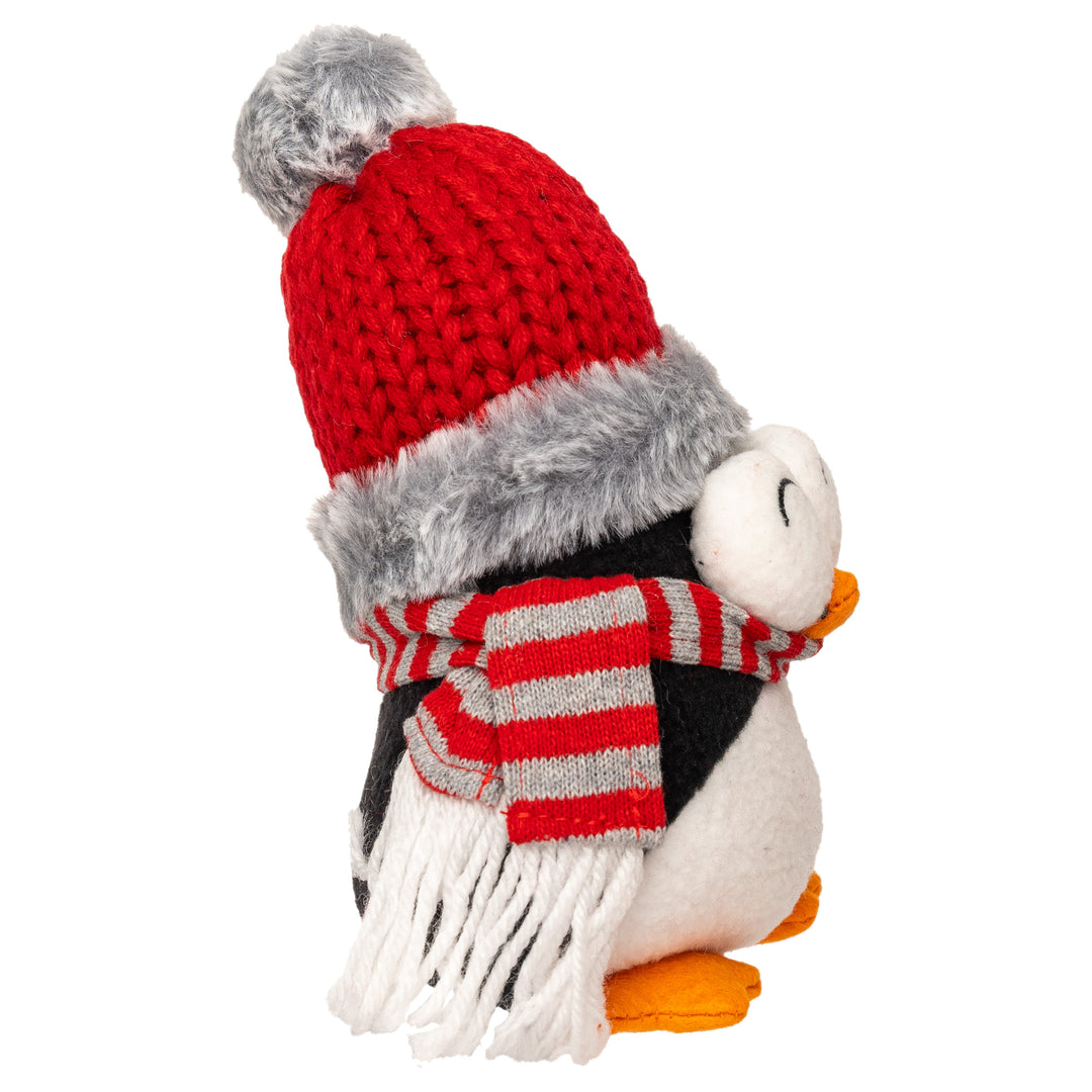 Gorro rojo de pingüino Kirby