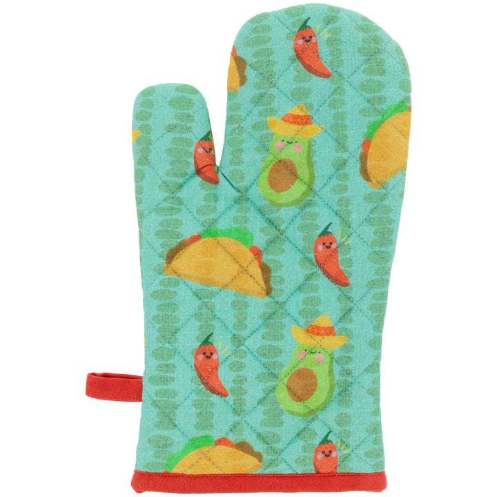 Juego de manoplas y agarraderas para horno Fiesta