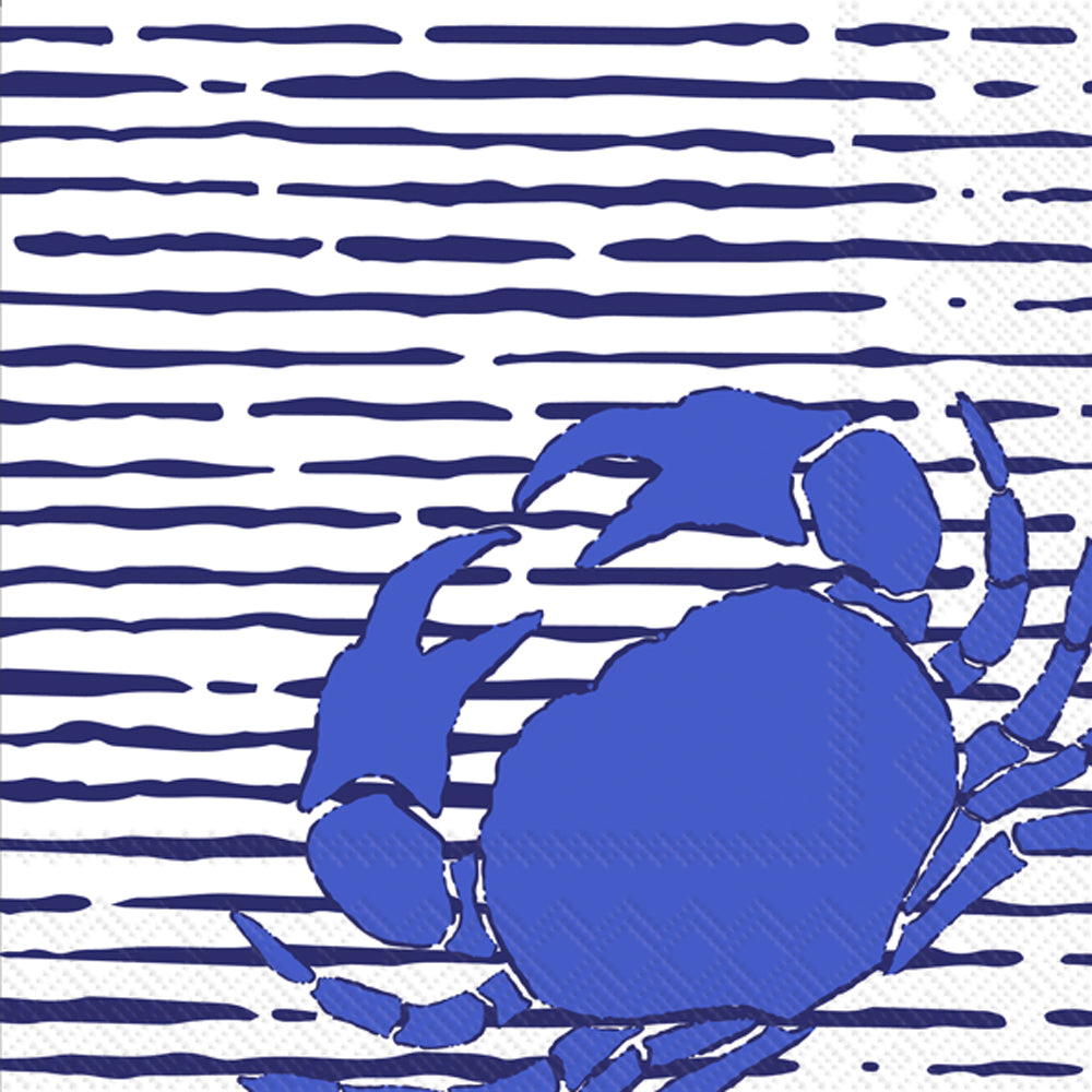 Servilleta de cóctel Waterline Crab