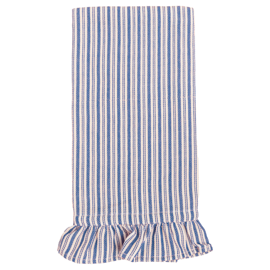Blue Stripe Oven Mitt &amp; Tea Towel