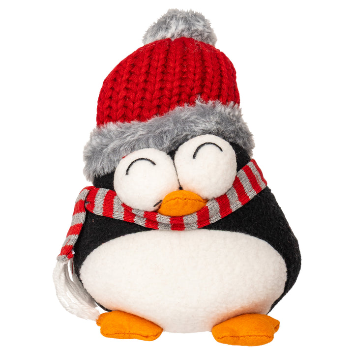 Gorro rojo de pingüino Kirby
