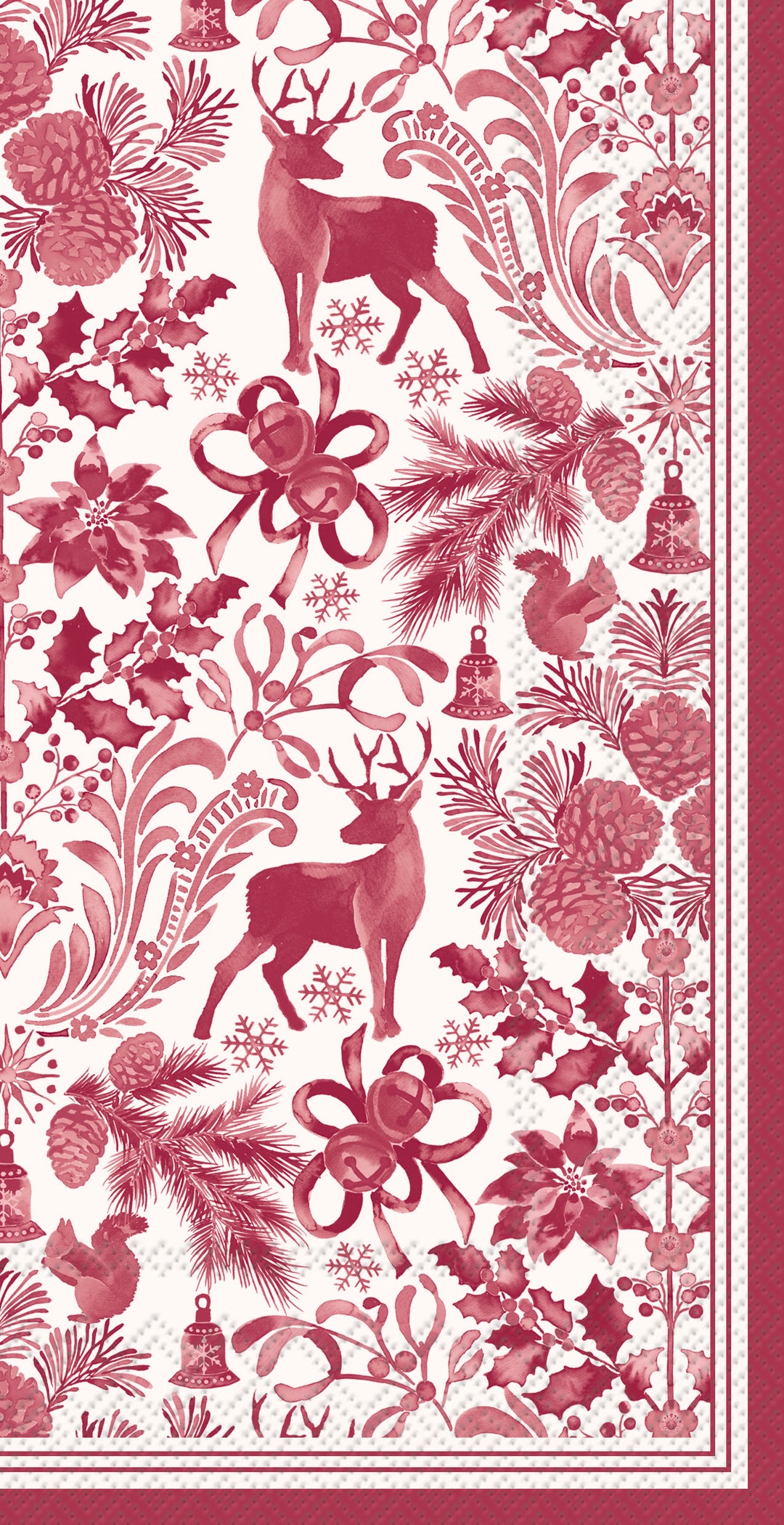 Brimsley Red Guest Towel