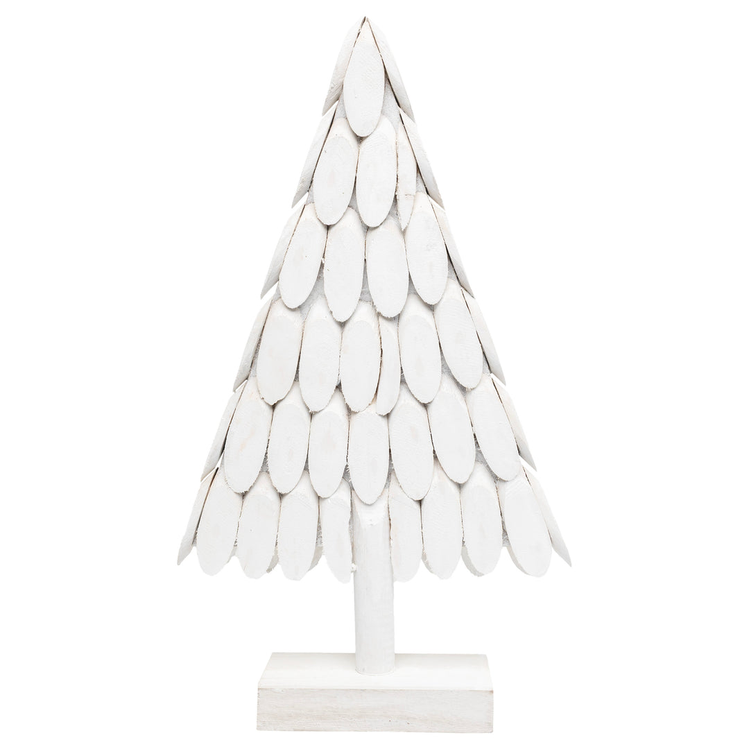 Whie Shingle Christmas Tree