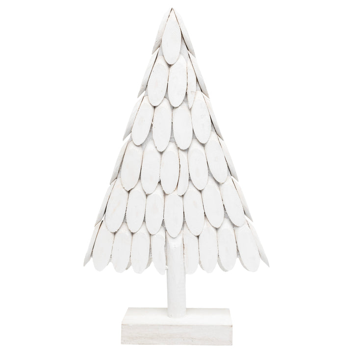Whie Shingle Christmas Tree