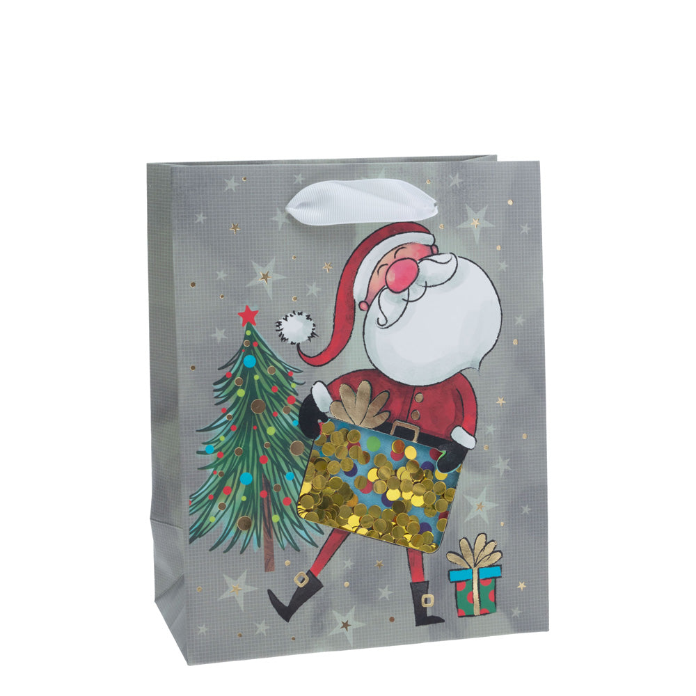 Bolso mediano con lentejuelas Jolly Santa