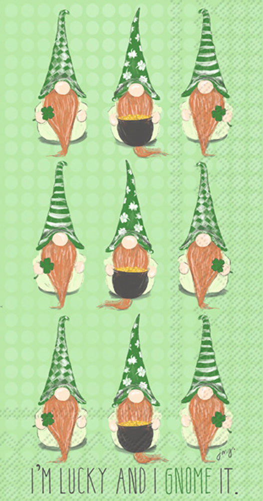 Toalla de invitados Lucky Gnomes