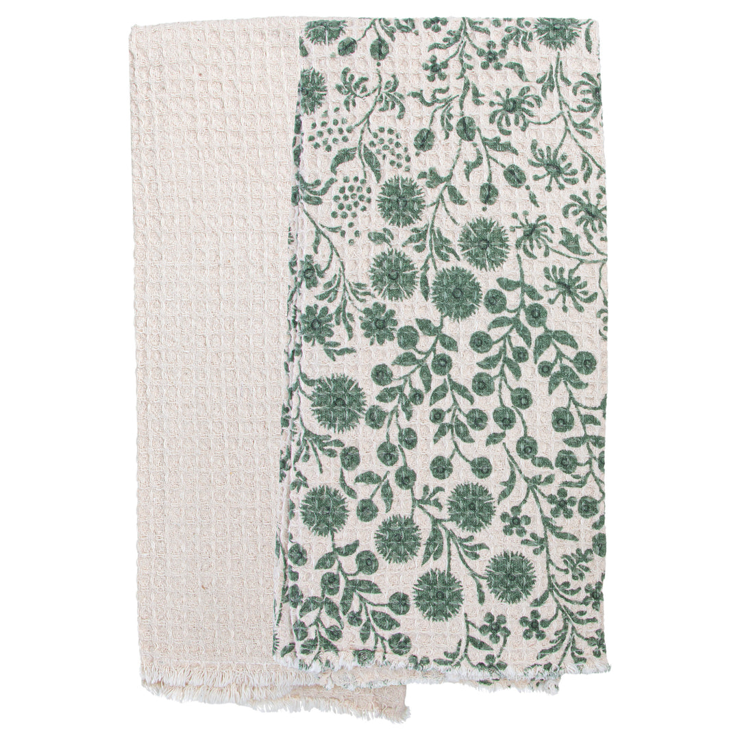 Sage Dandelions Tea Towels Set of 2