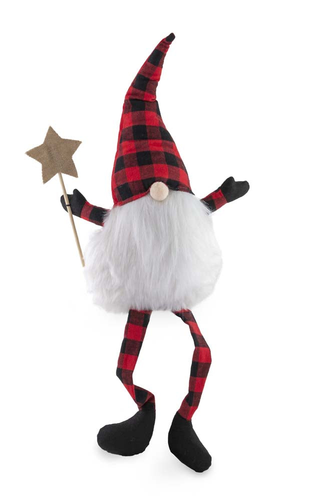 Otto R&amp;B Check Star Wand Gnome