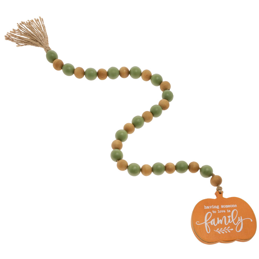 Cuentas de calabaza familiares Calabaza verde naranja