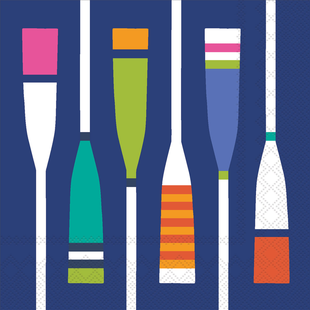 Servilleta de cóctel Rainbow Oars
