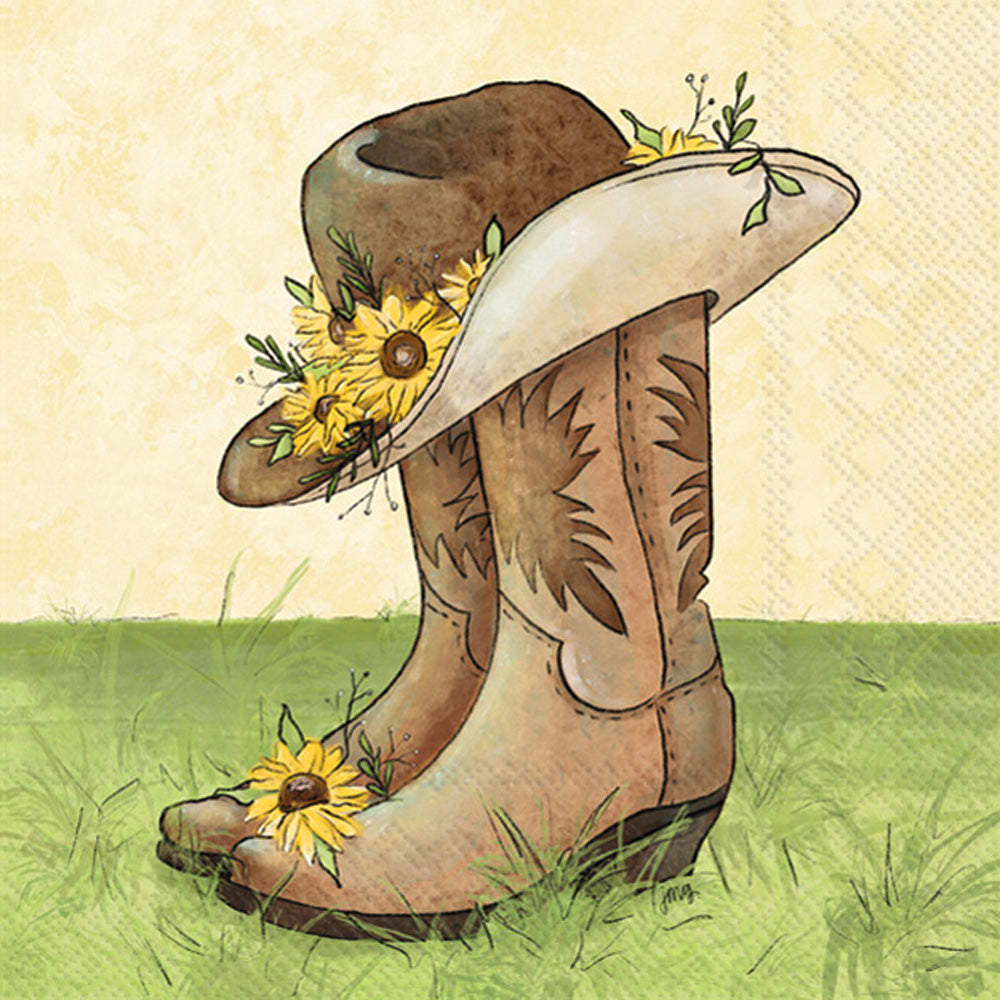 Servilleta de cóctel Sunny Boots