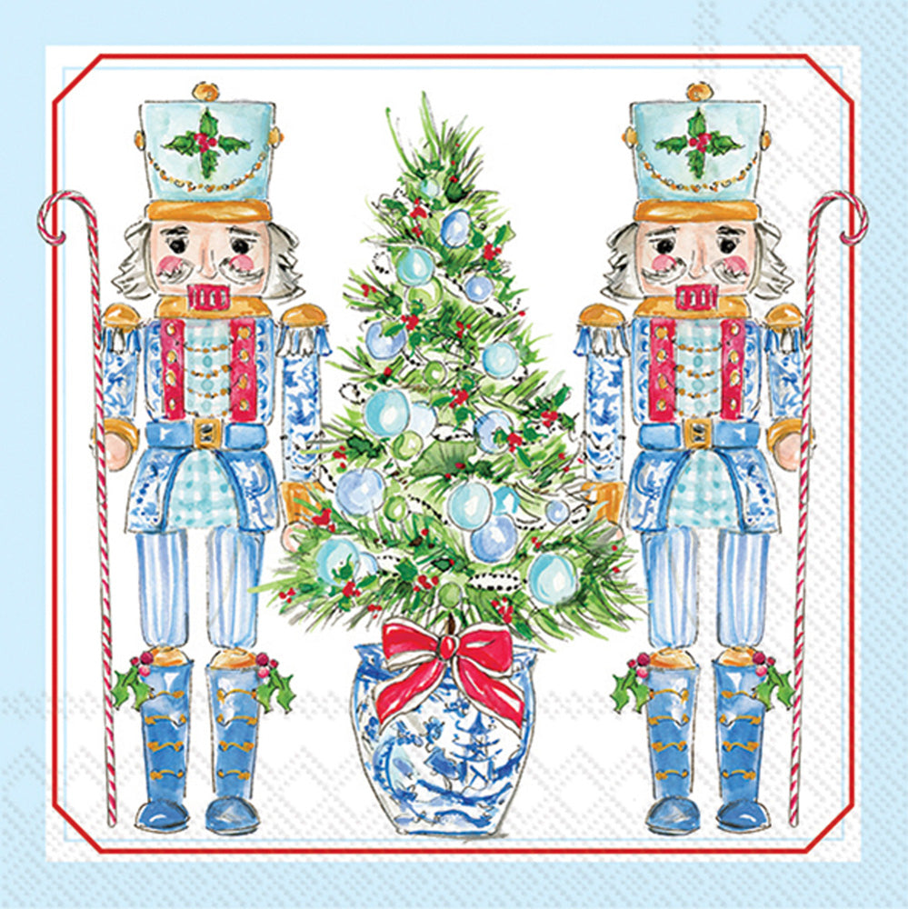 Blue Nutcrackers  Lunch Napkin