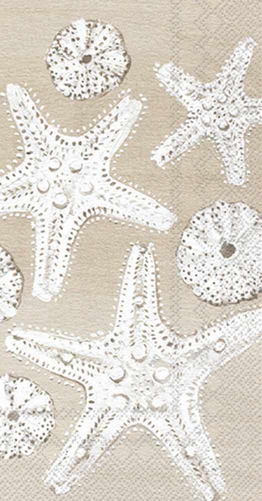 Toalla de invitados con diseño de estrella de mar Beach Treasures