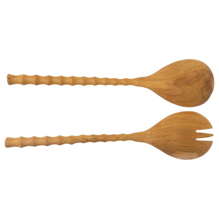 Teak Serving Set