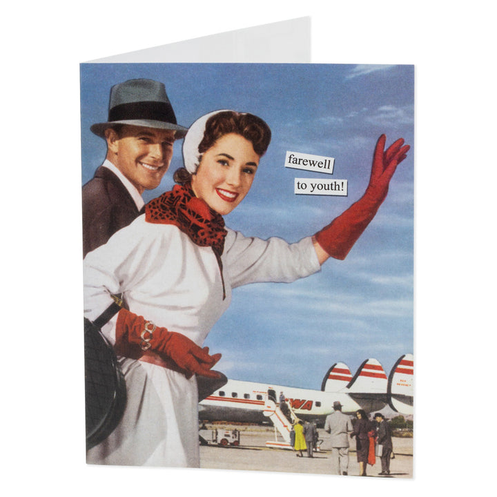 Tarjeta de despedida de cumpleaños de Anne Taintor