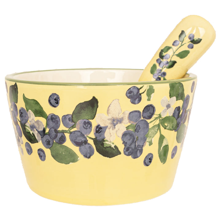 Blueberry Bowl &amp; Spreader