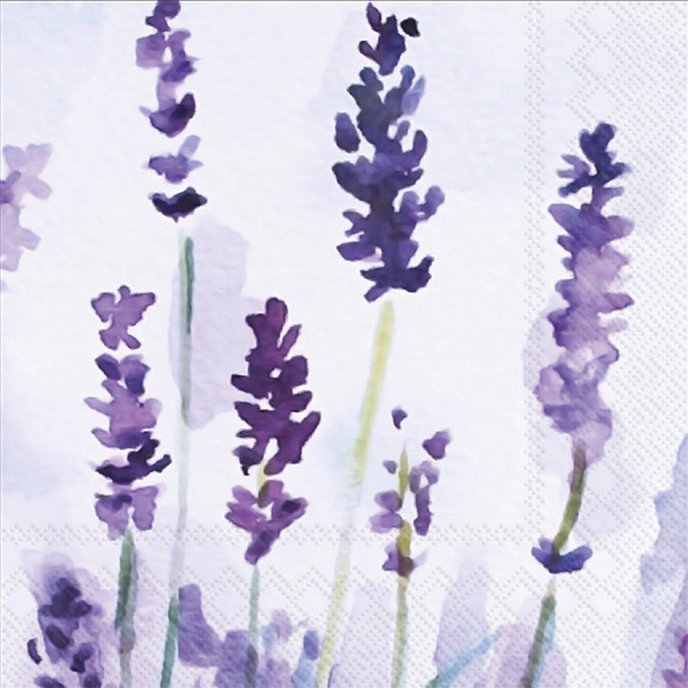 Servilleta de cóctel color lavanda