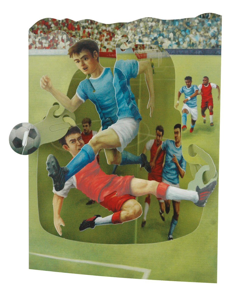 Tarjeta de swing de fútbol