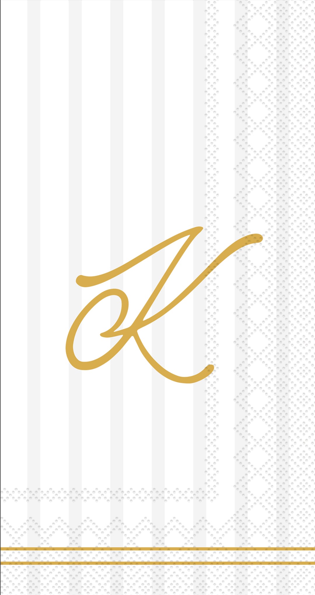 CHIC MONOGRAM K crema
