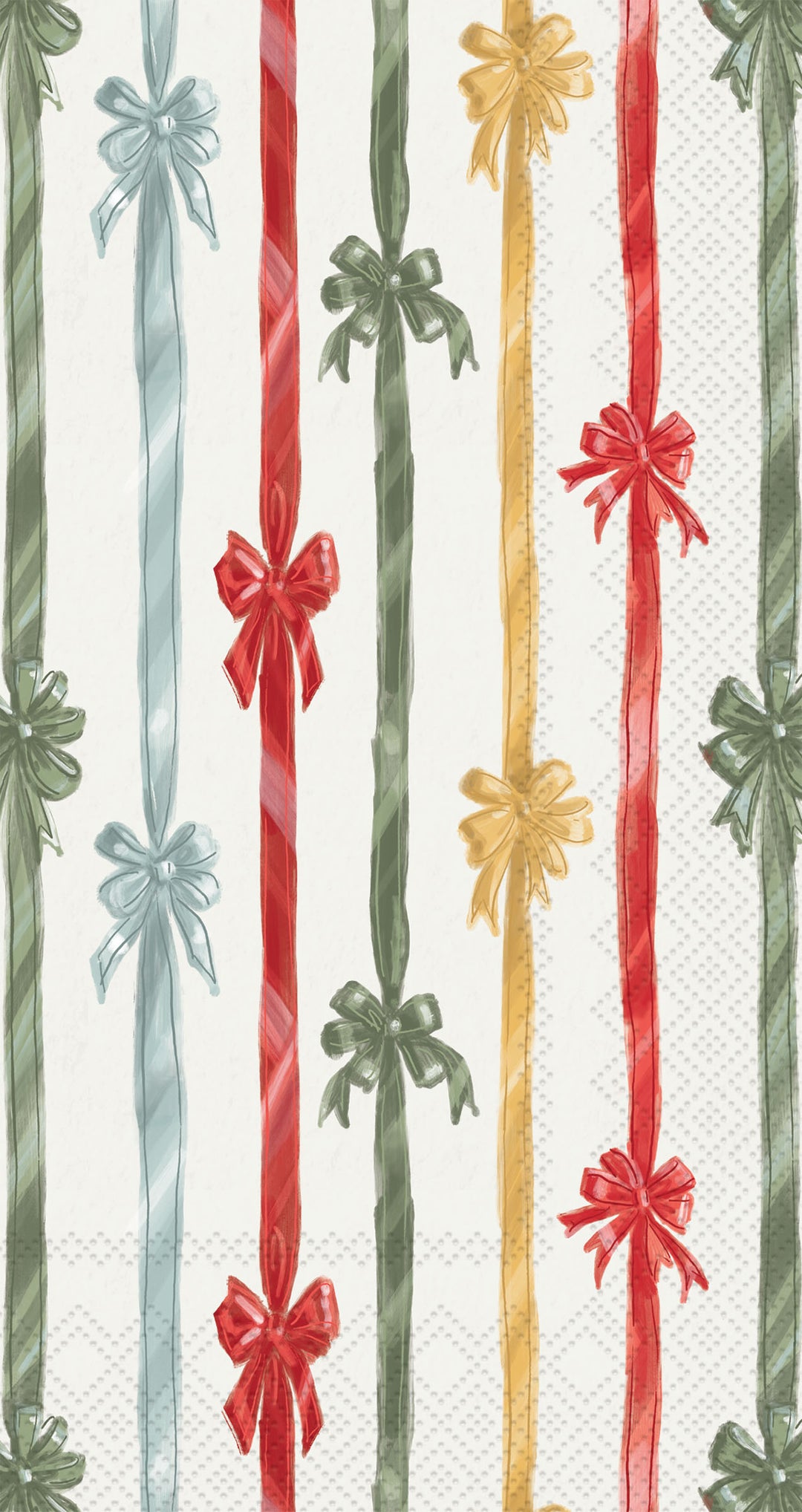 Frosty Bows Guest Towel