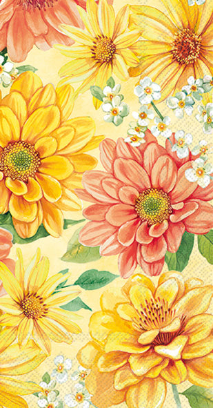 Toalla de invitados amarilla Hello Sunshine