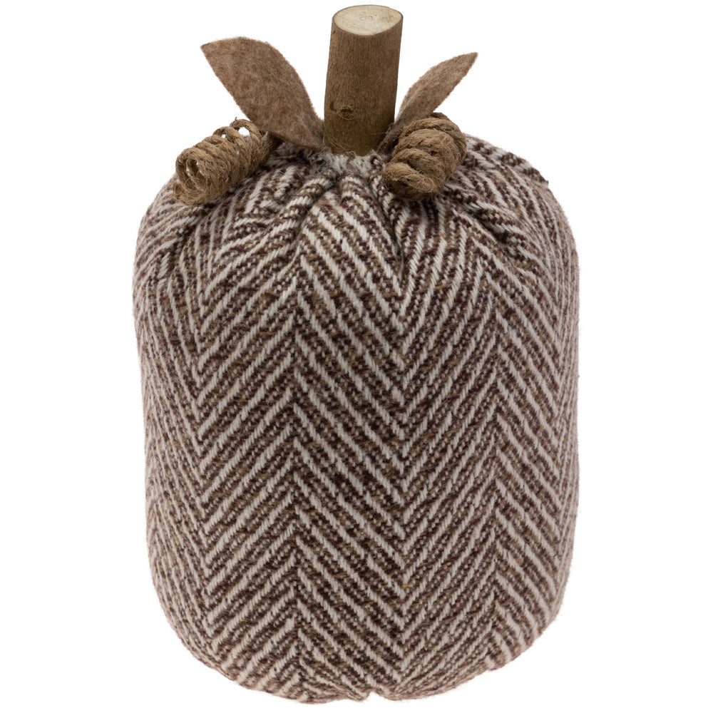 Calabaza de peluche Umber Chevron