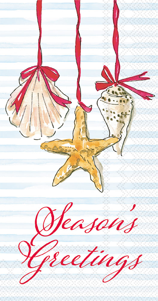 Toalla de invitados Seasons Greetings