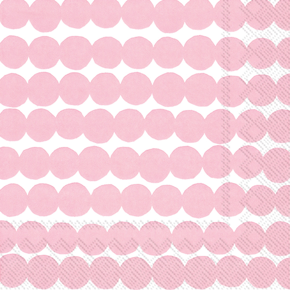 Servilleta de almuerzo Rasymatto Rosa Blanca